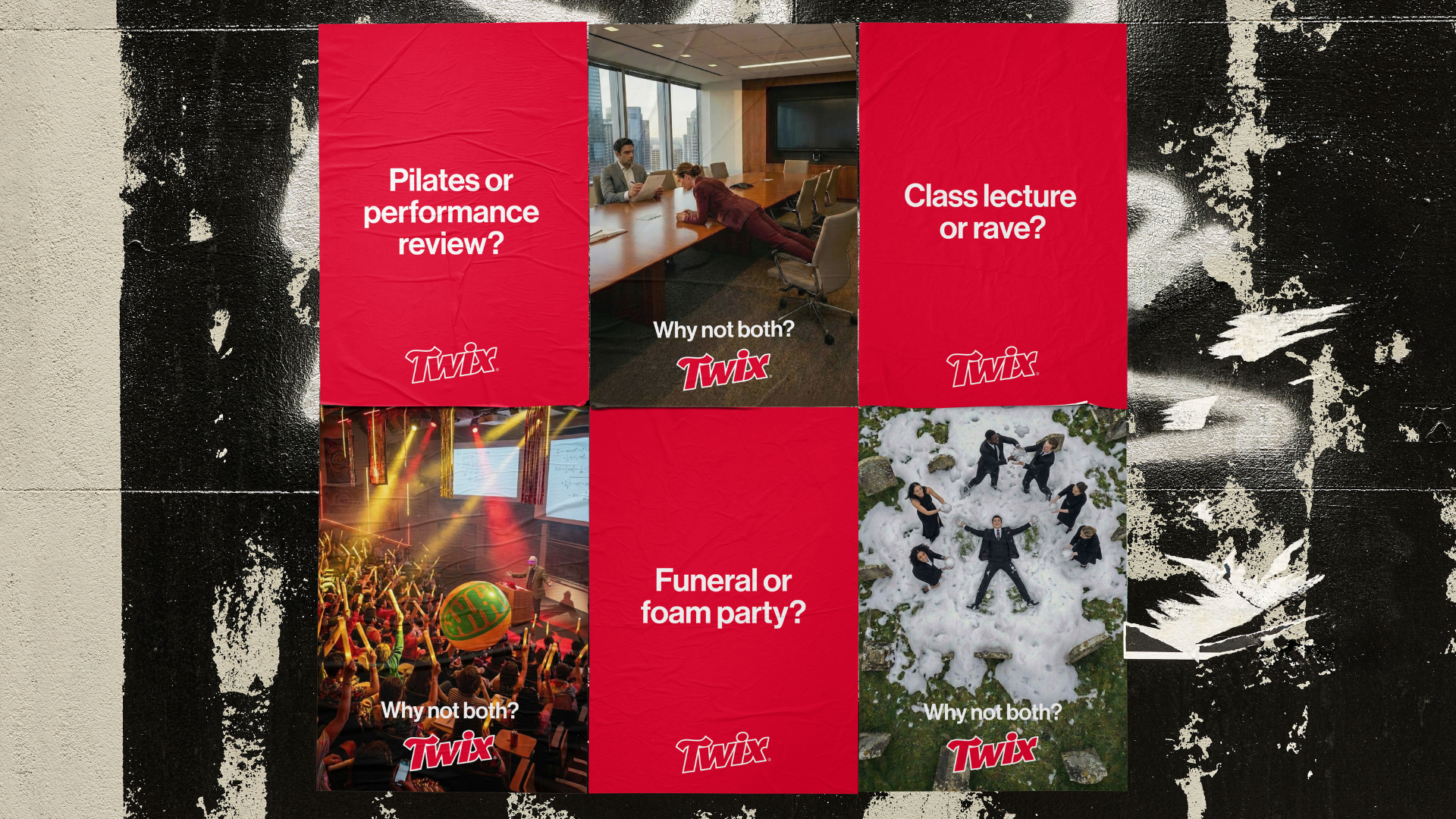 Twix Why Not Both — Billboard Campaign