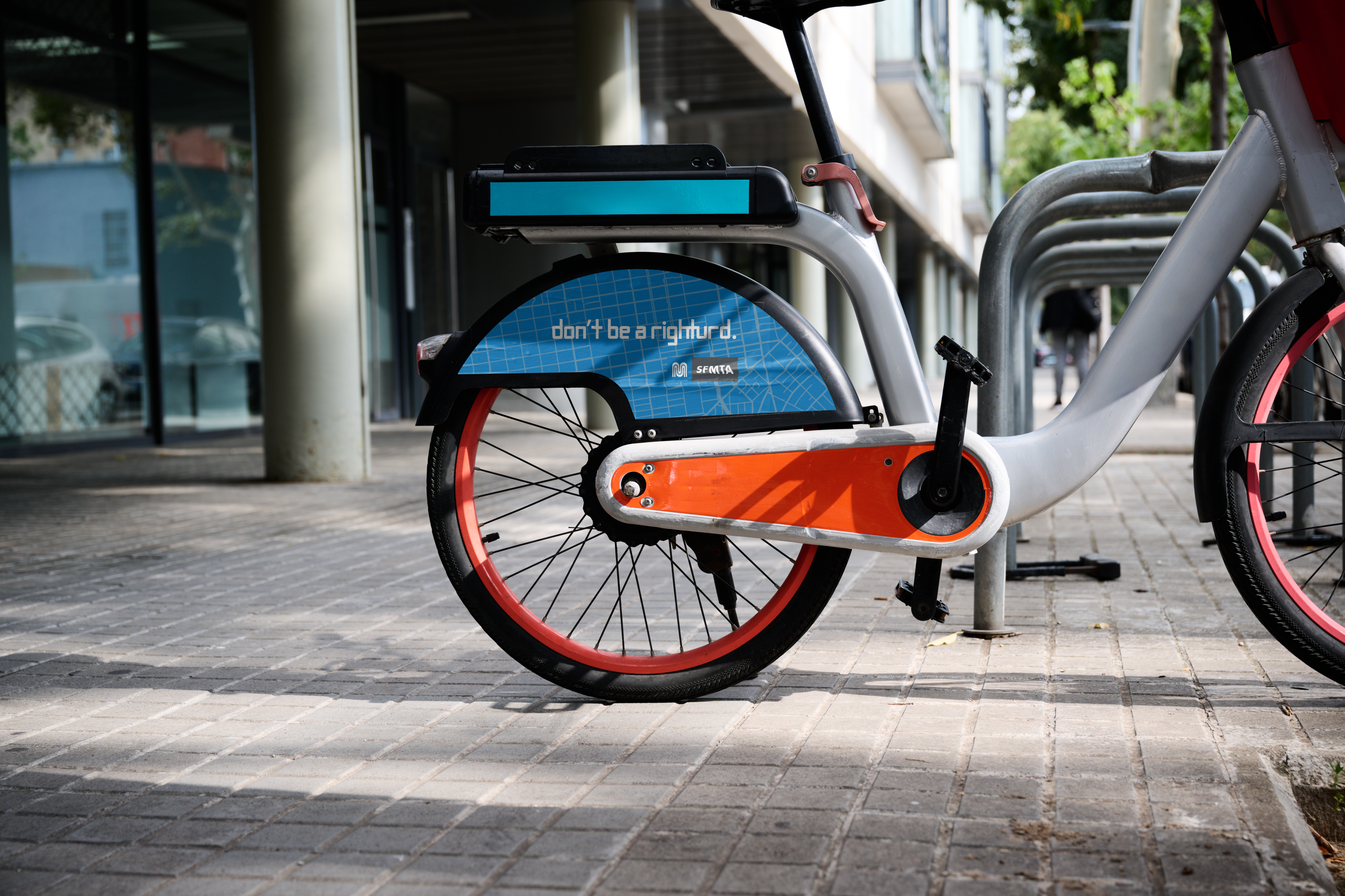 SFMTA bike mockup