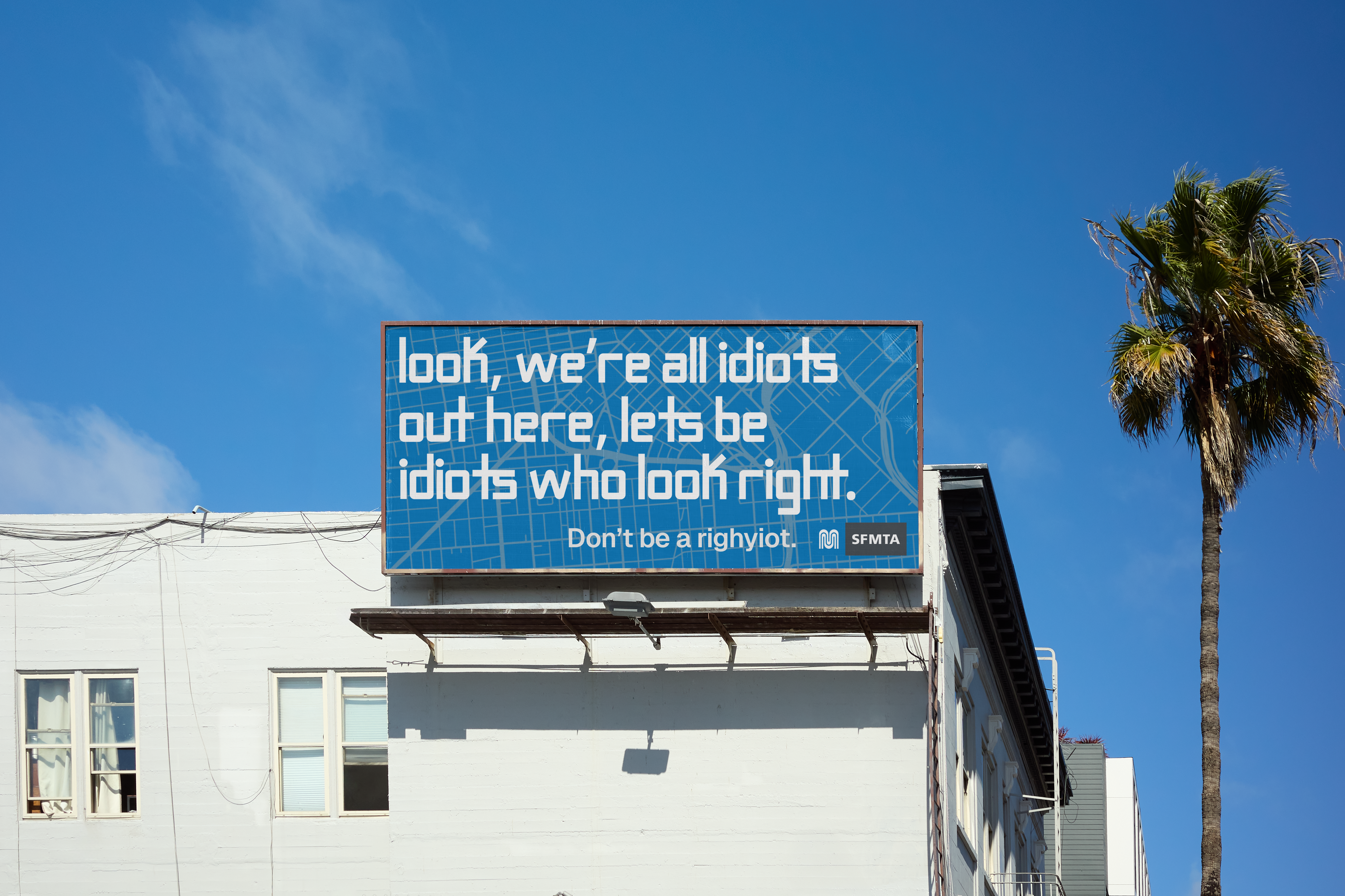 SFMTA billboard mockup